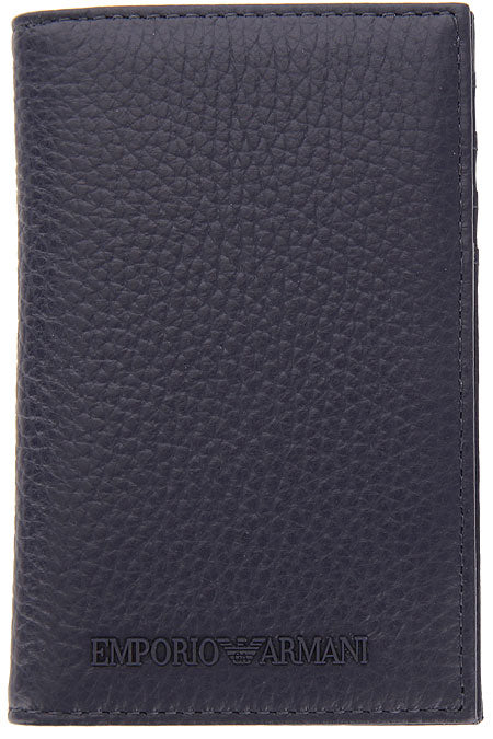 Textured Leather Credit Card Holder