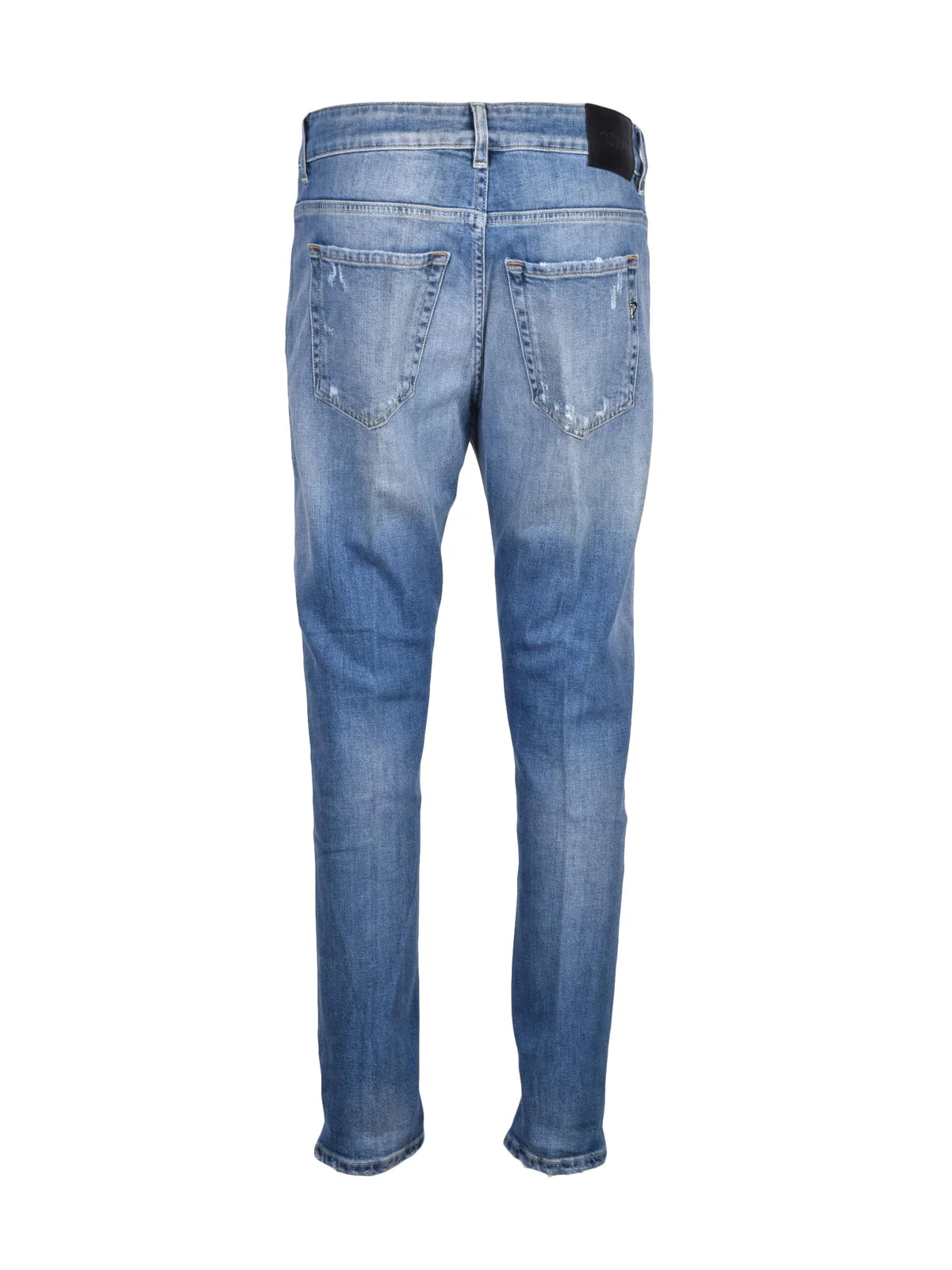 Blue Mila Carrot Fit Cotton Elastane Jeans