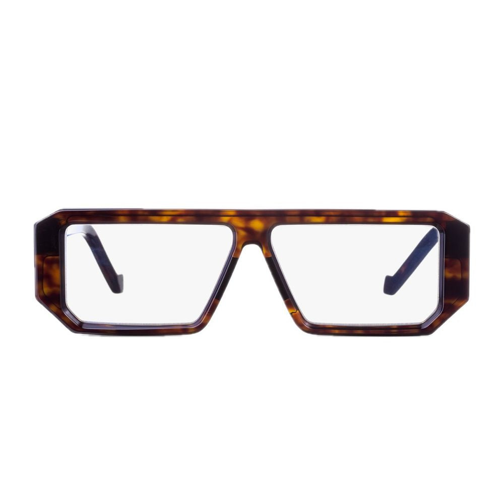 Bl0030 Black Label Bold Rectangular Havana Sunglasses