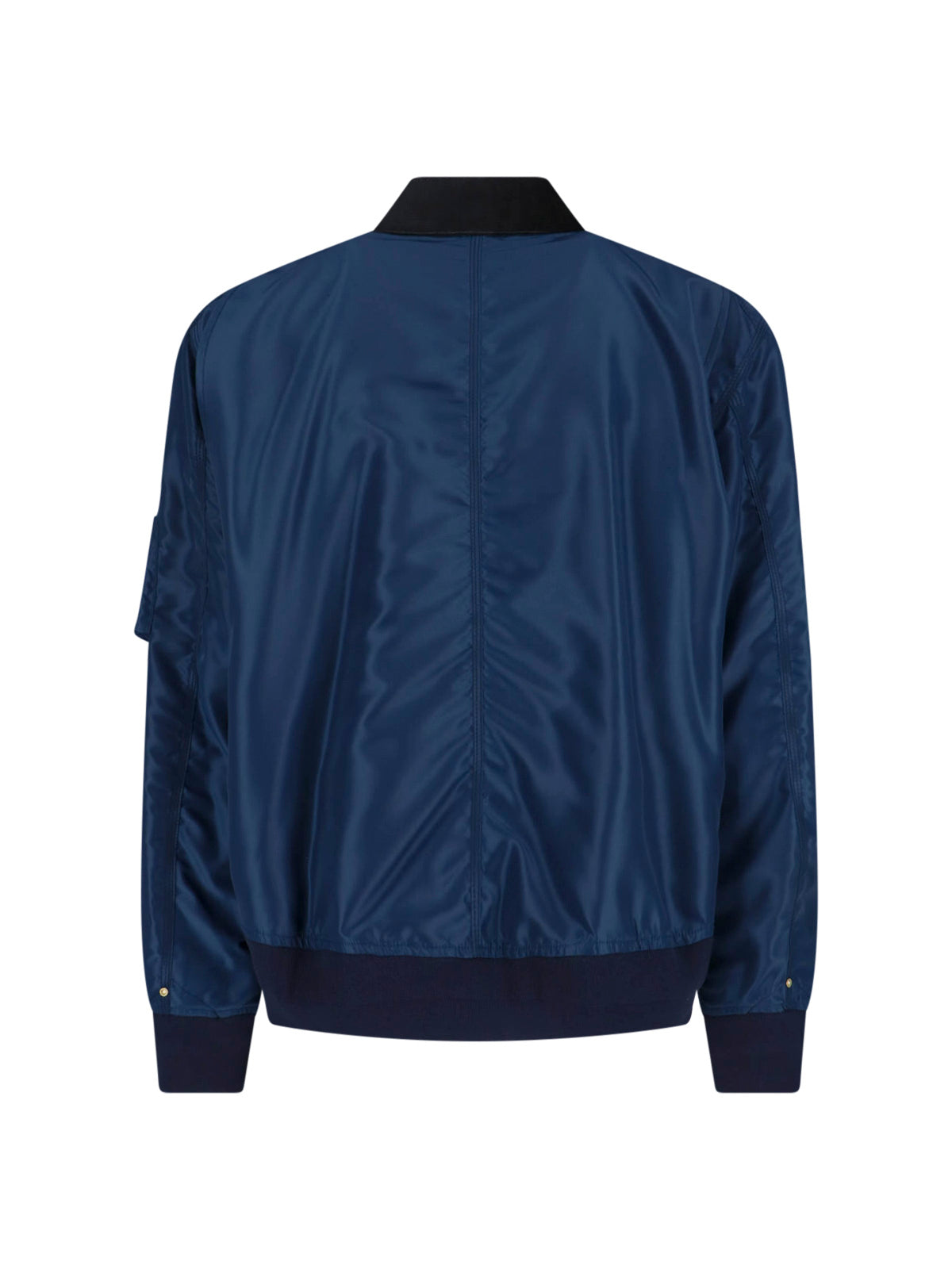 Detroit Canvas Ma-1 Jacket With Structured Silhouette And Contrast Detailing