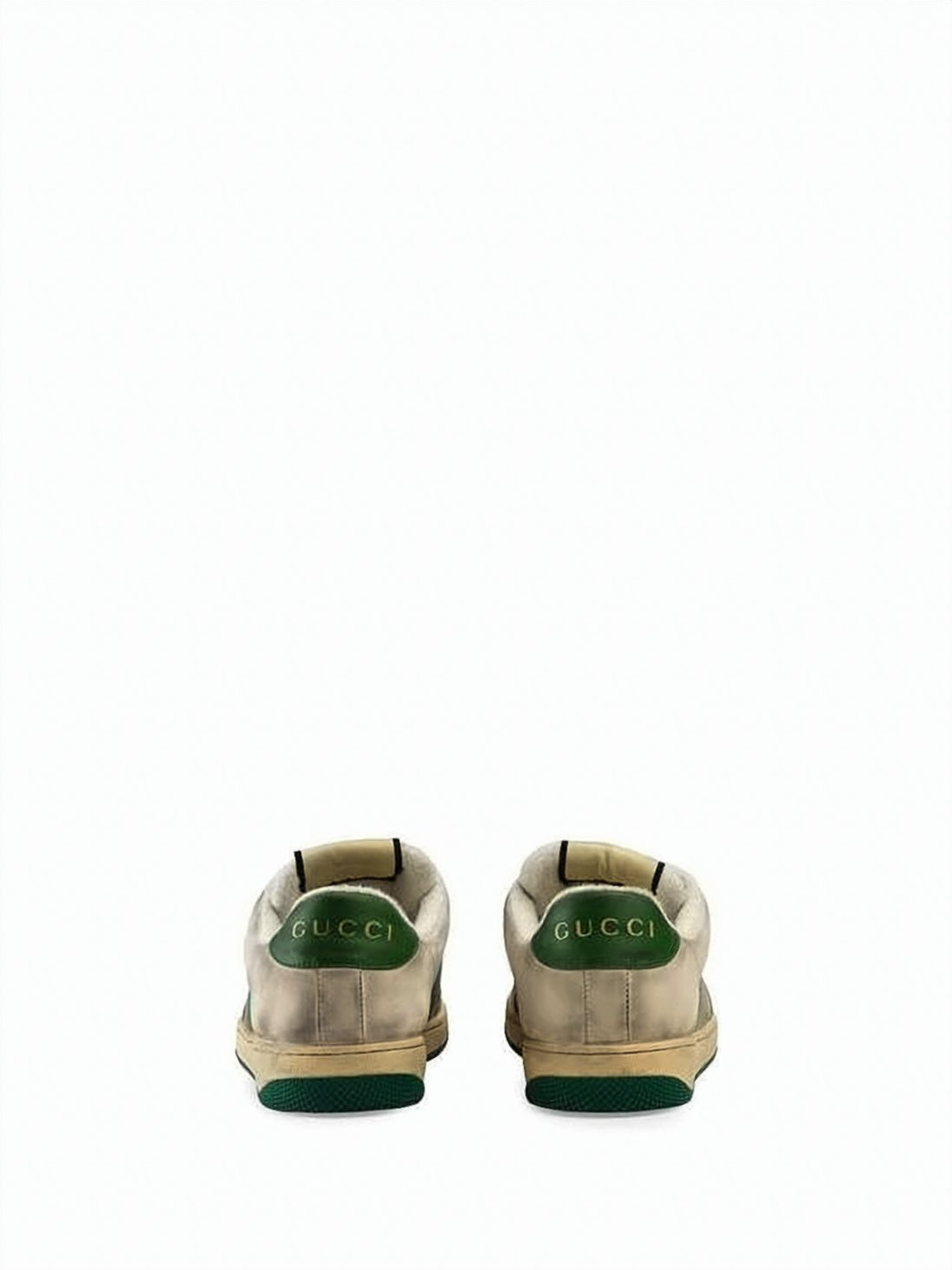 Distressed GG Monogram Canvas Sneakers