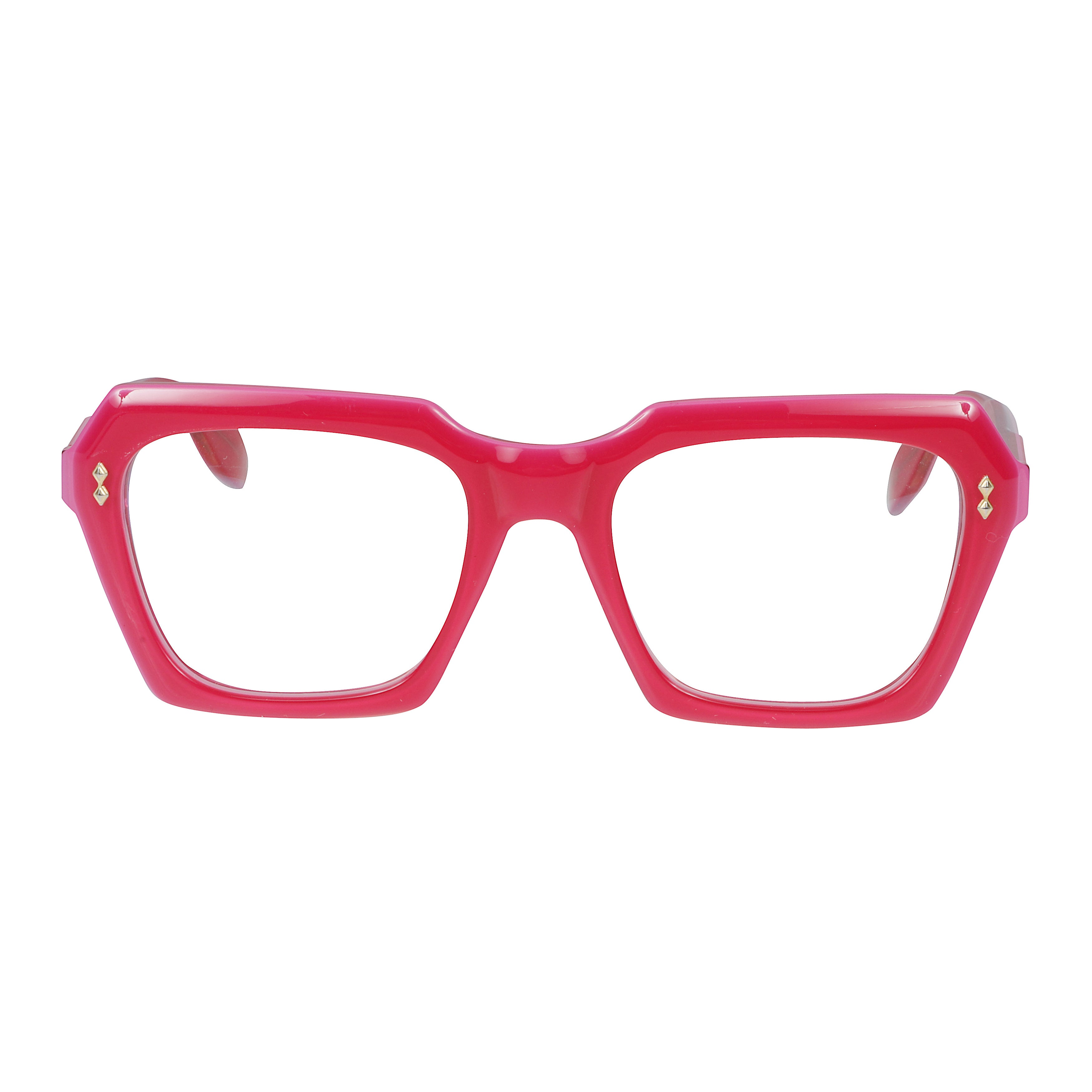 Klara Glamour Bold Oversized Square Frame Eyeglasses