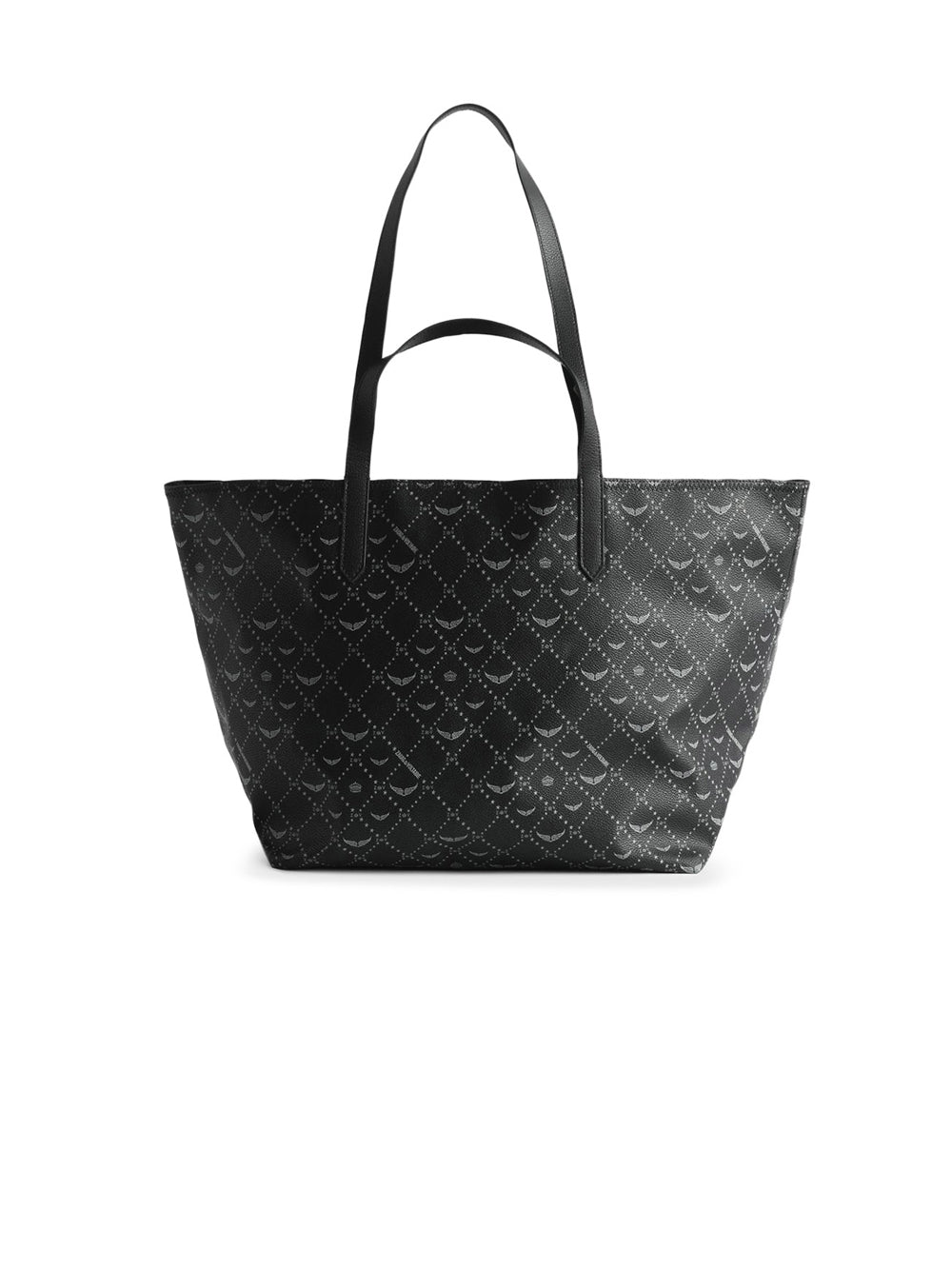 Spacious Tote Bag with Textured Base