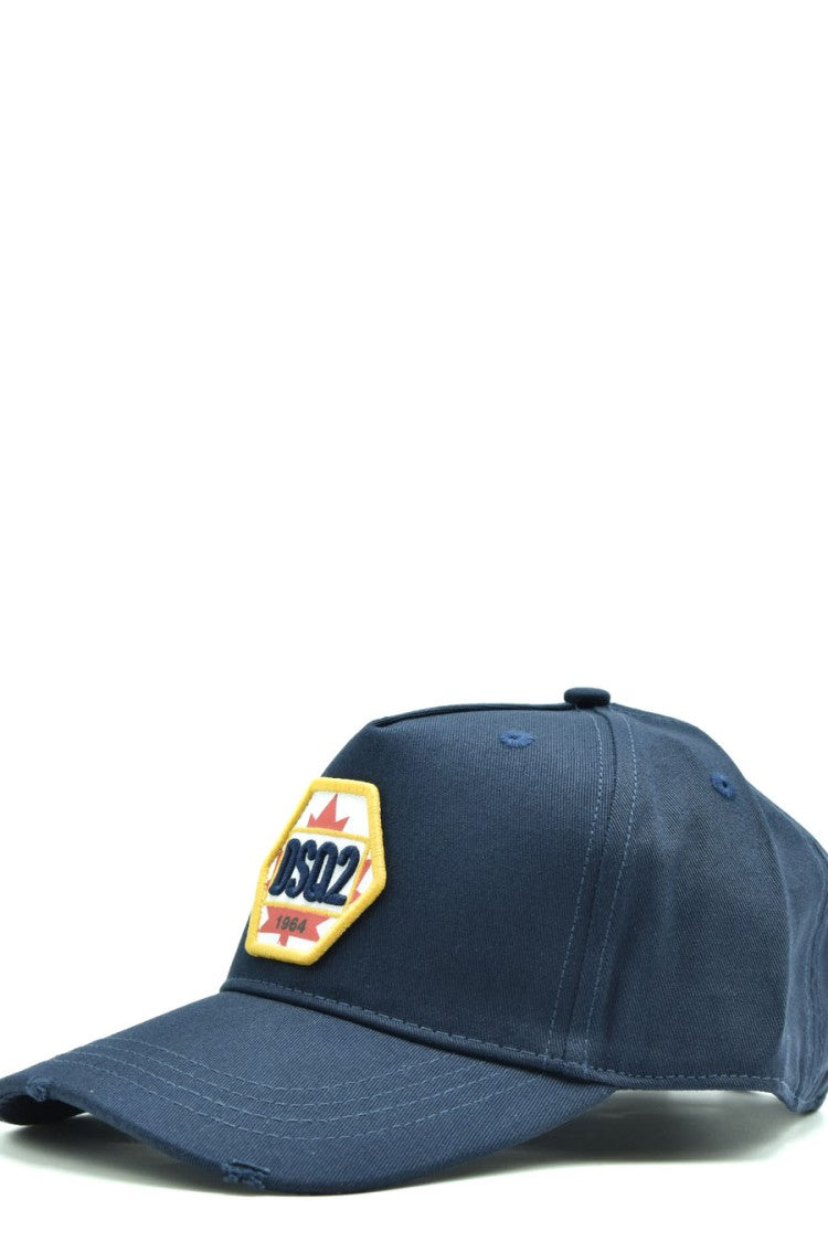 Structured Blue Baseball Cap