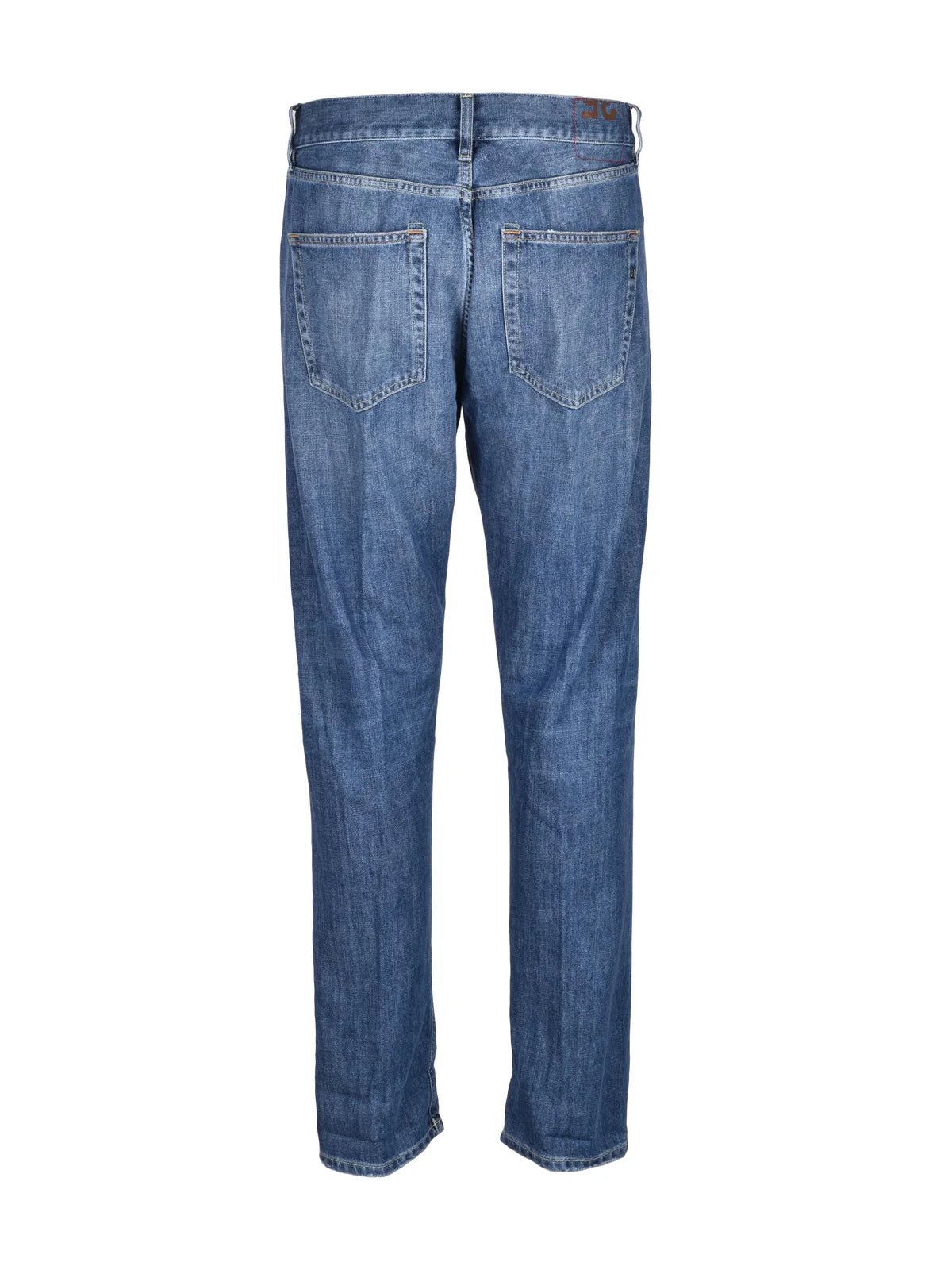 Blue Icon Cotton Jeans