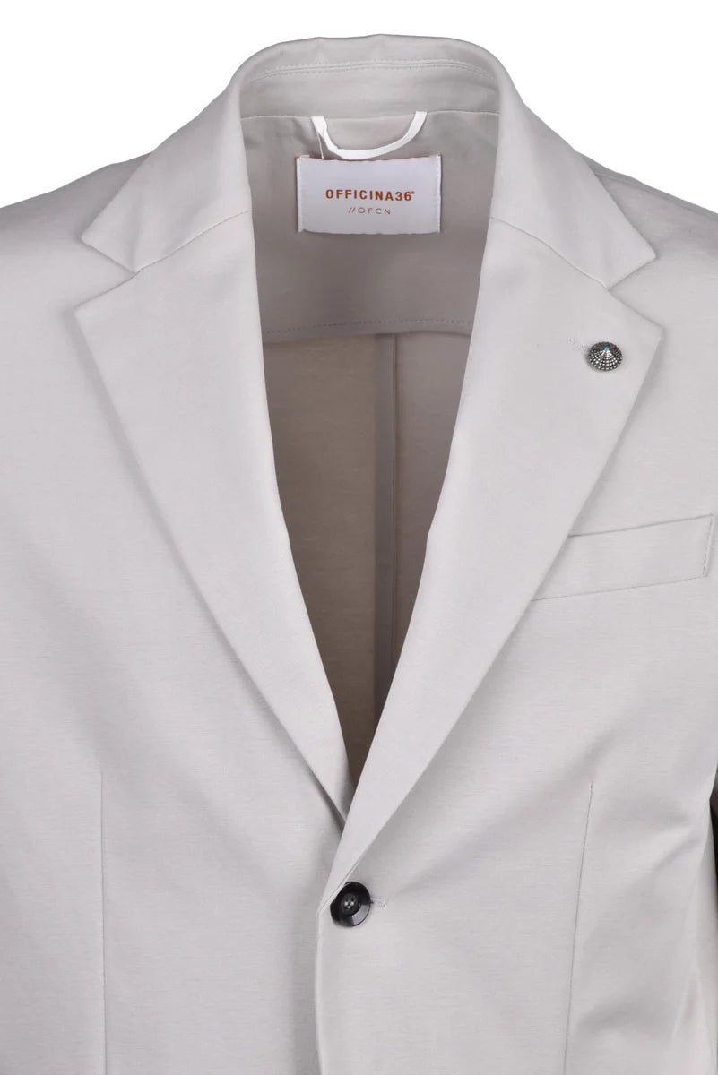 Men's Unlined Jacket - Light Grey
