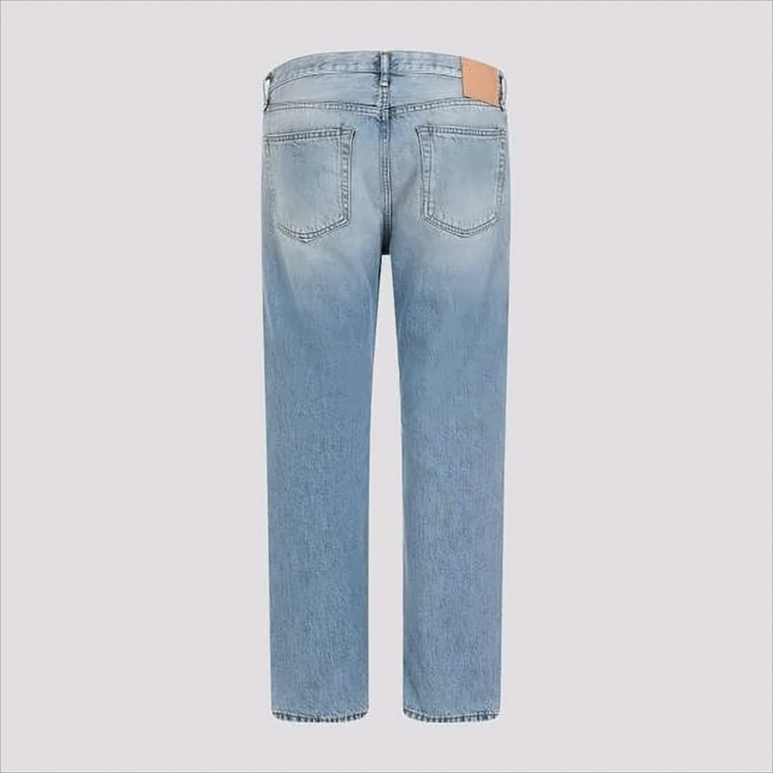 Straight-Leg Denim Trousers With Classic Five-Pocket Design
