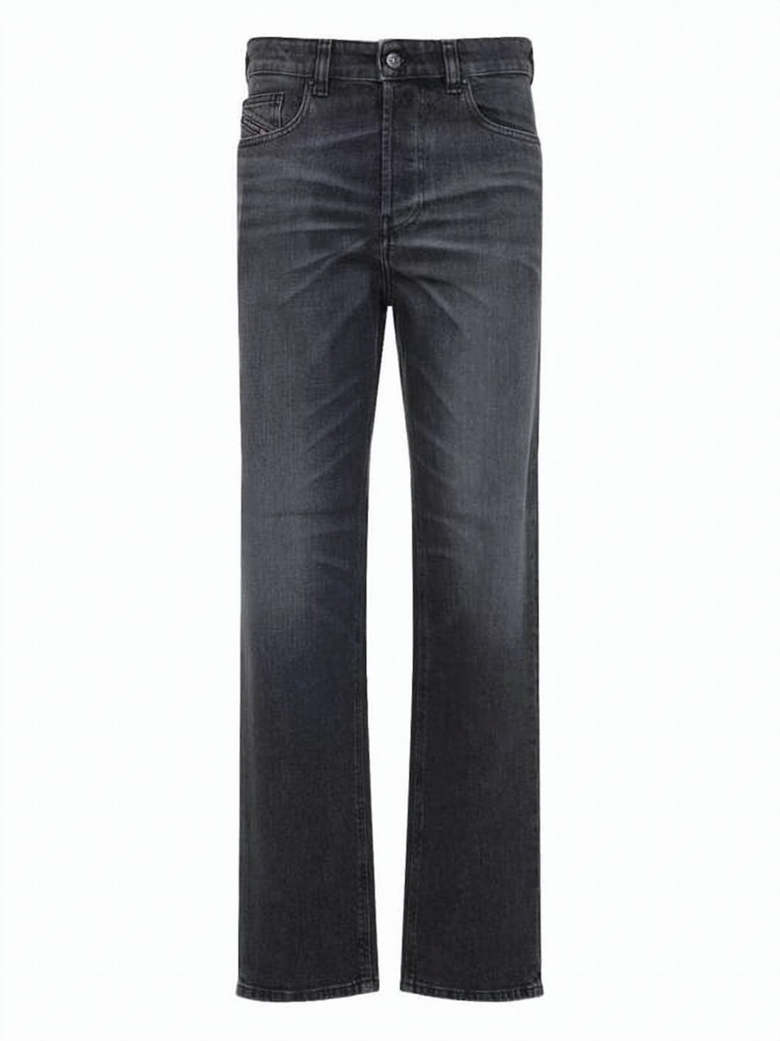 Faded Black Regular Fit Denim Jeans