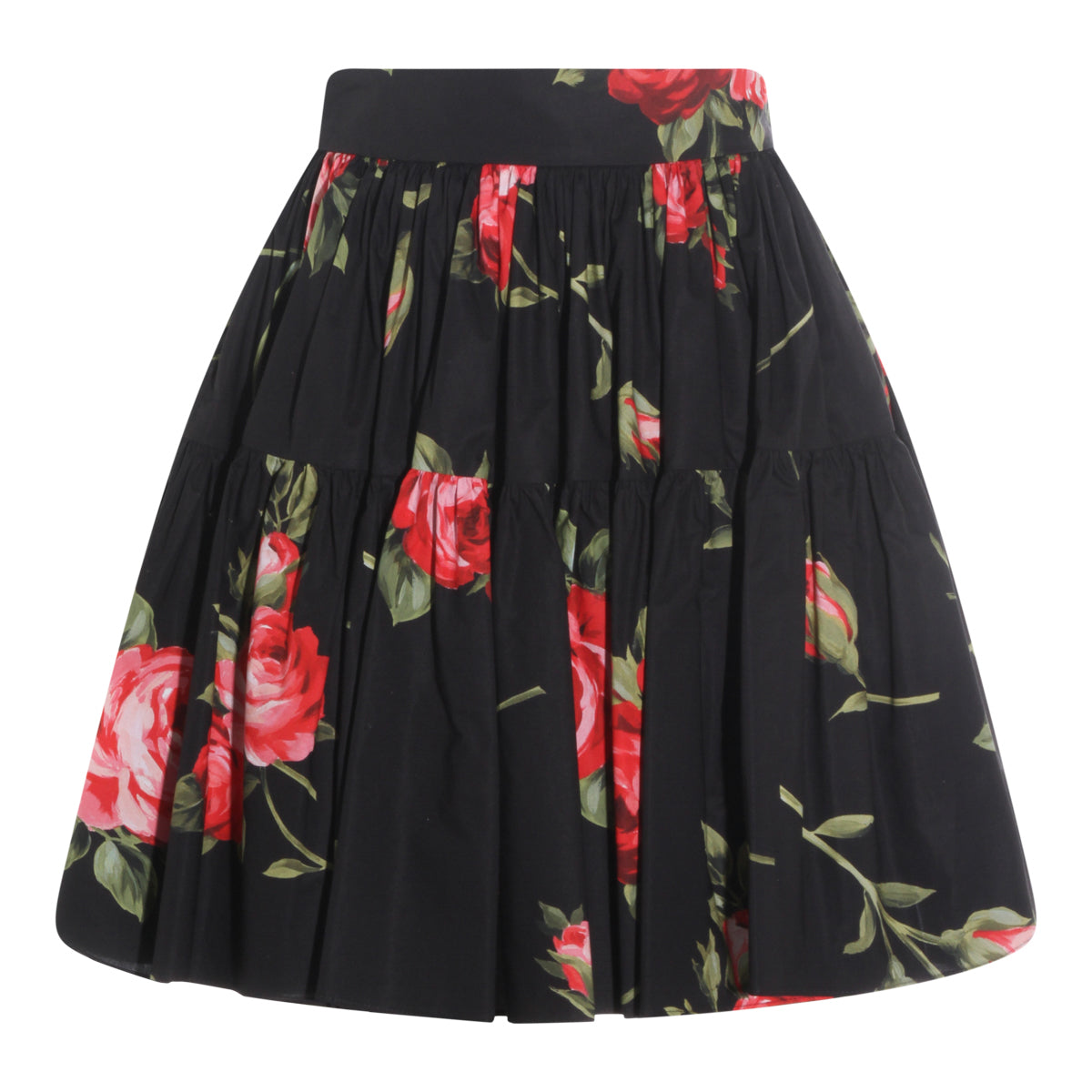 Voluminous Tiered Skirt