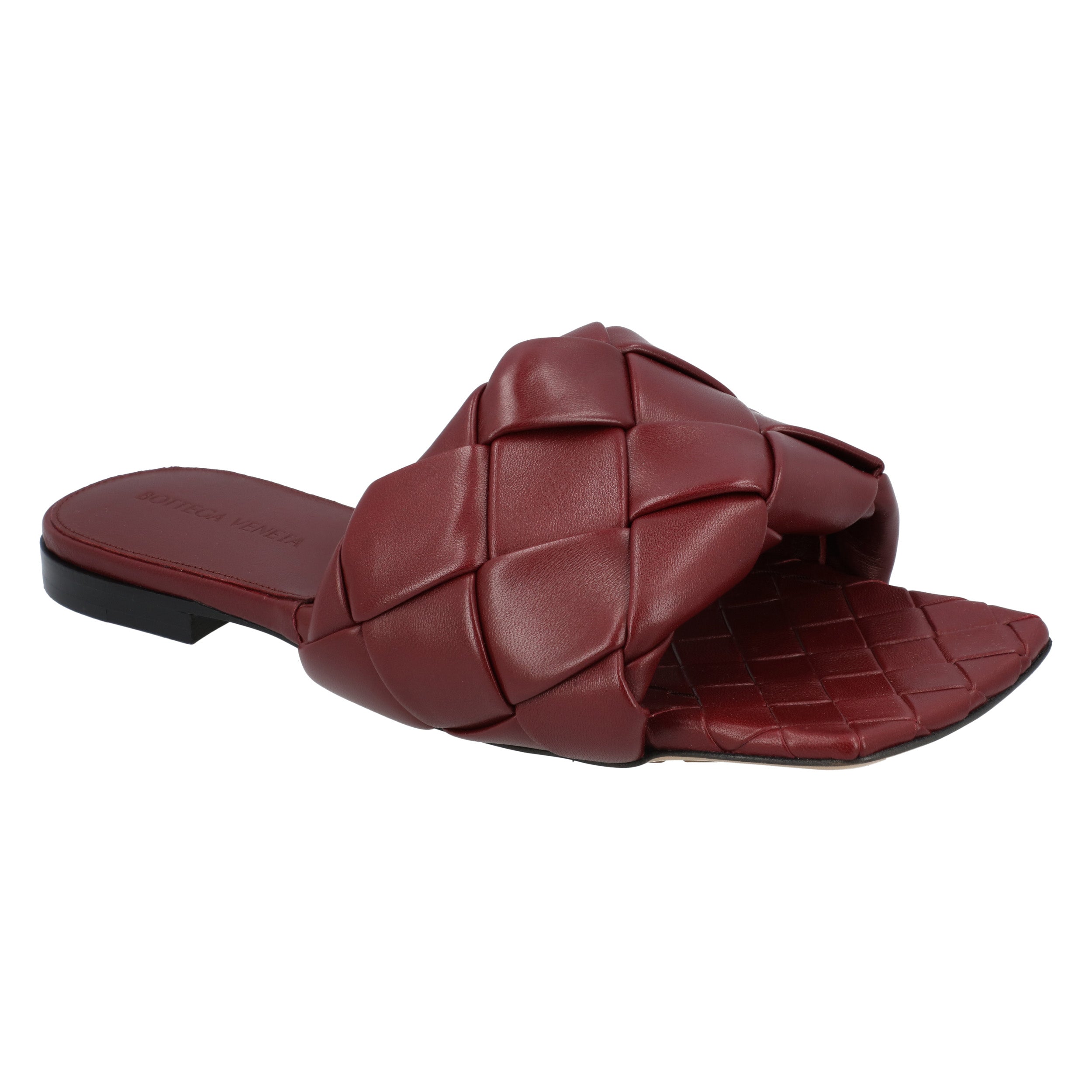 Lido Flat Sandal Red