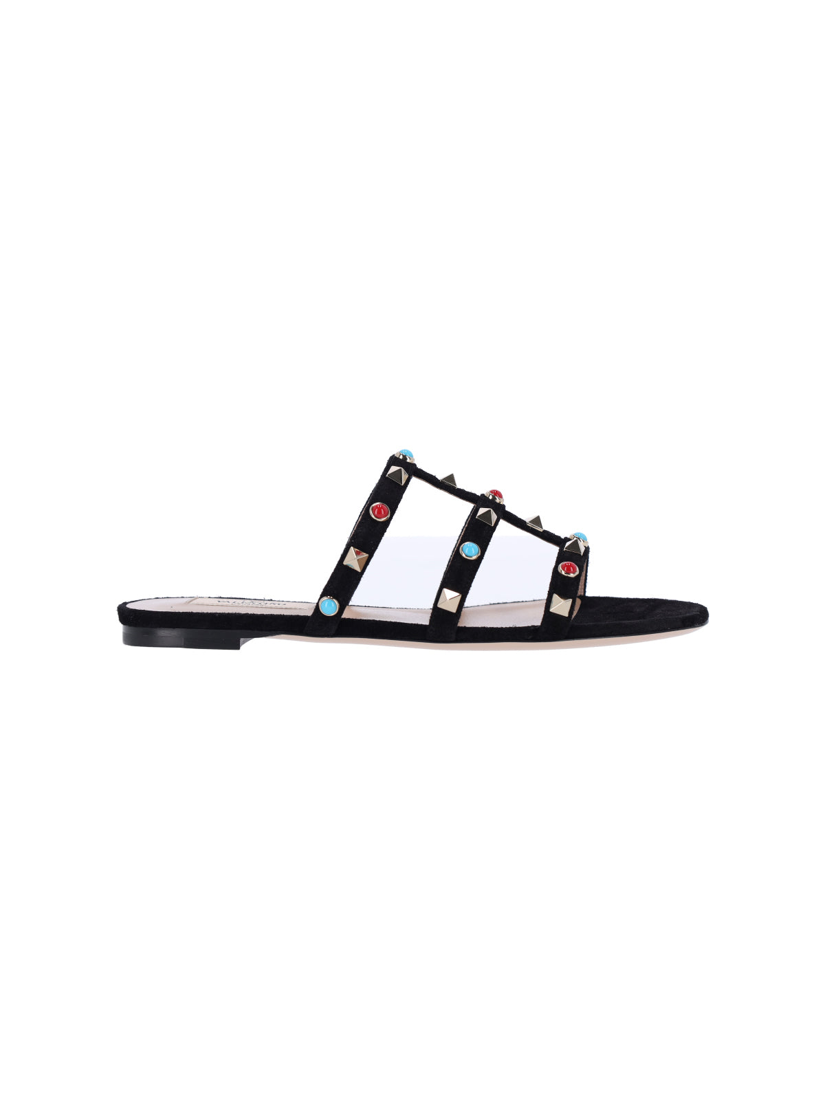 "Rockstud" Sandals – Black