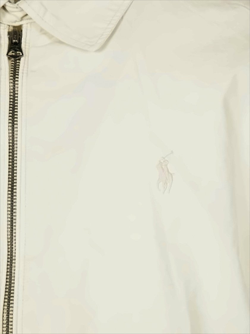 Lightweight Casual Jacket With Classic Collar And Subtle Embroidery