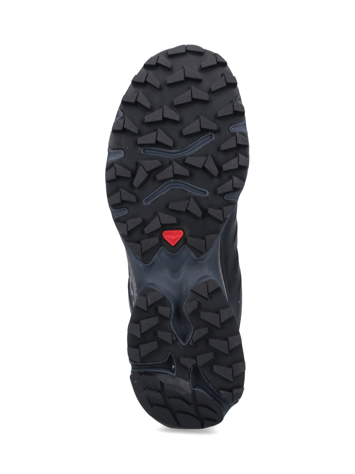 Technical Black Mesh Sneakers With Tpu Details