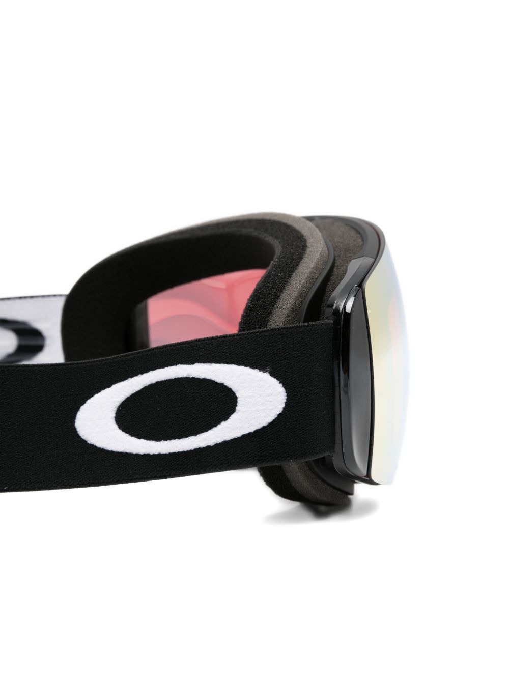 Curved Golden Mirrored Sunglasses