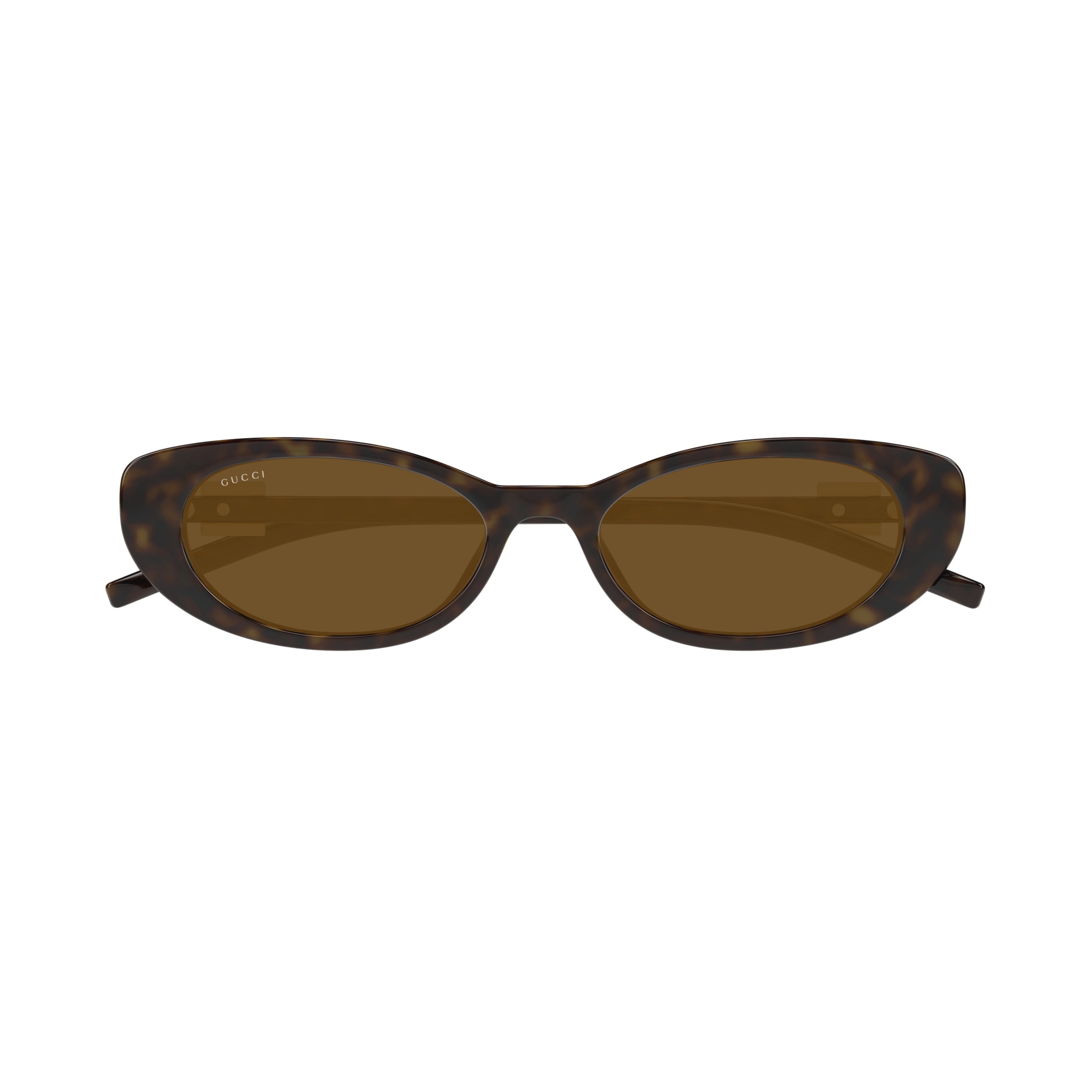 Gg1680s Oval-Frame Tortoiseshell Sunglasses