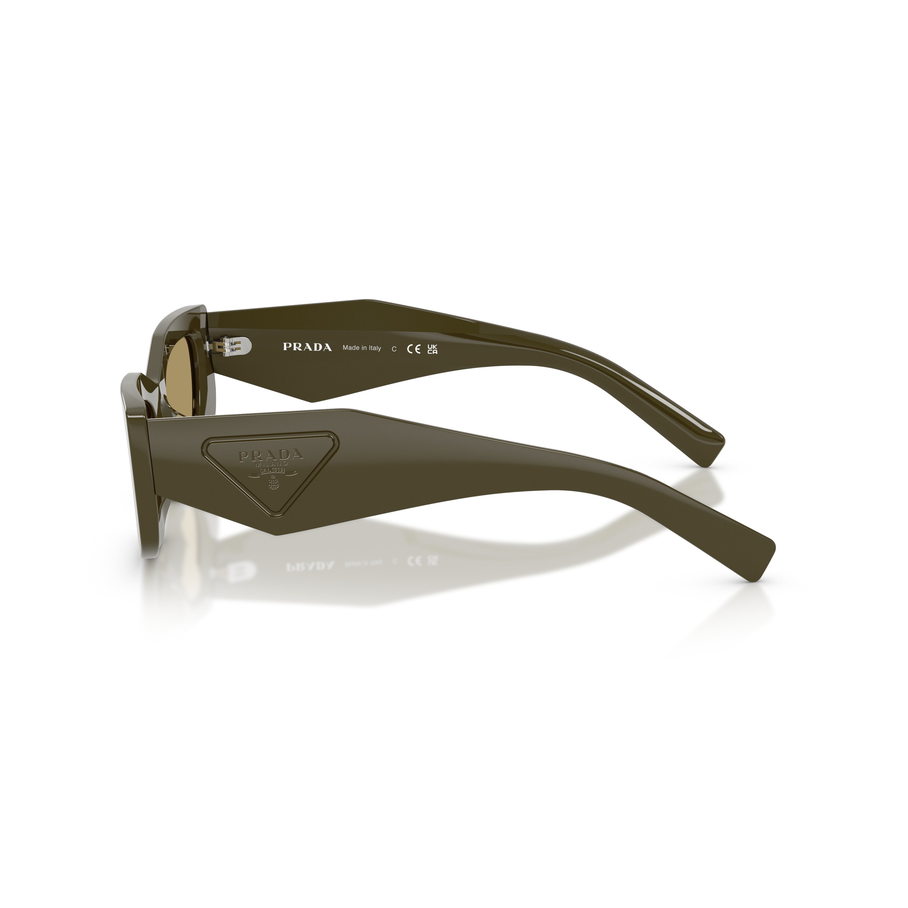 0pr D03sd Rectangular Olive Sunglasses