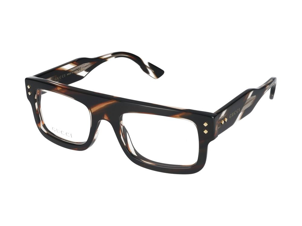 Eyeglasses Gucci GG1085O 002 havana havana transparent 52/21/145