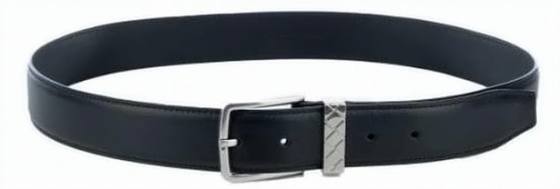 Polished Calfskin Leather Belt