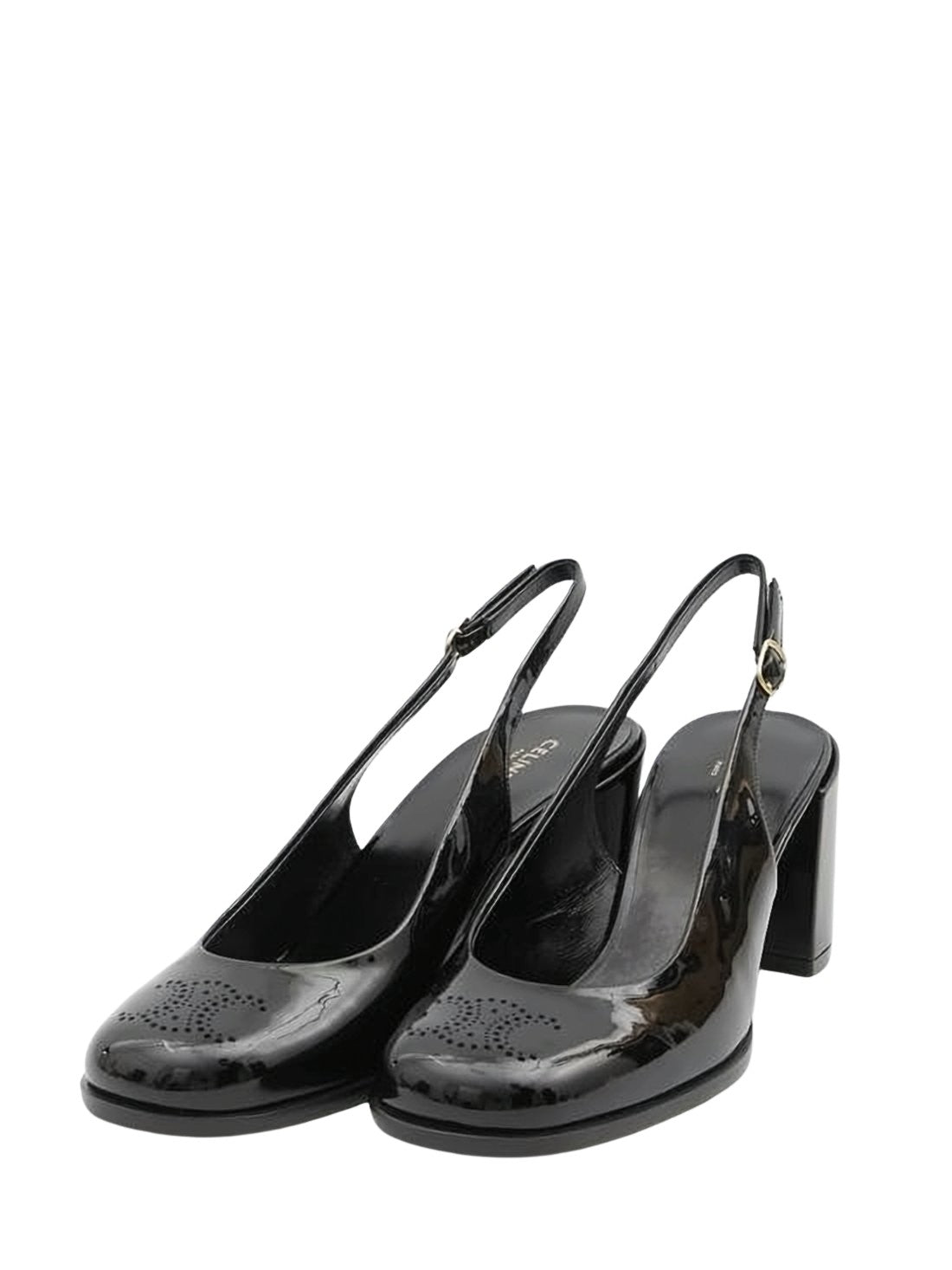 Slingback Mules with Rounded Toe