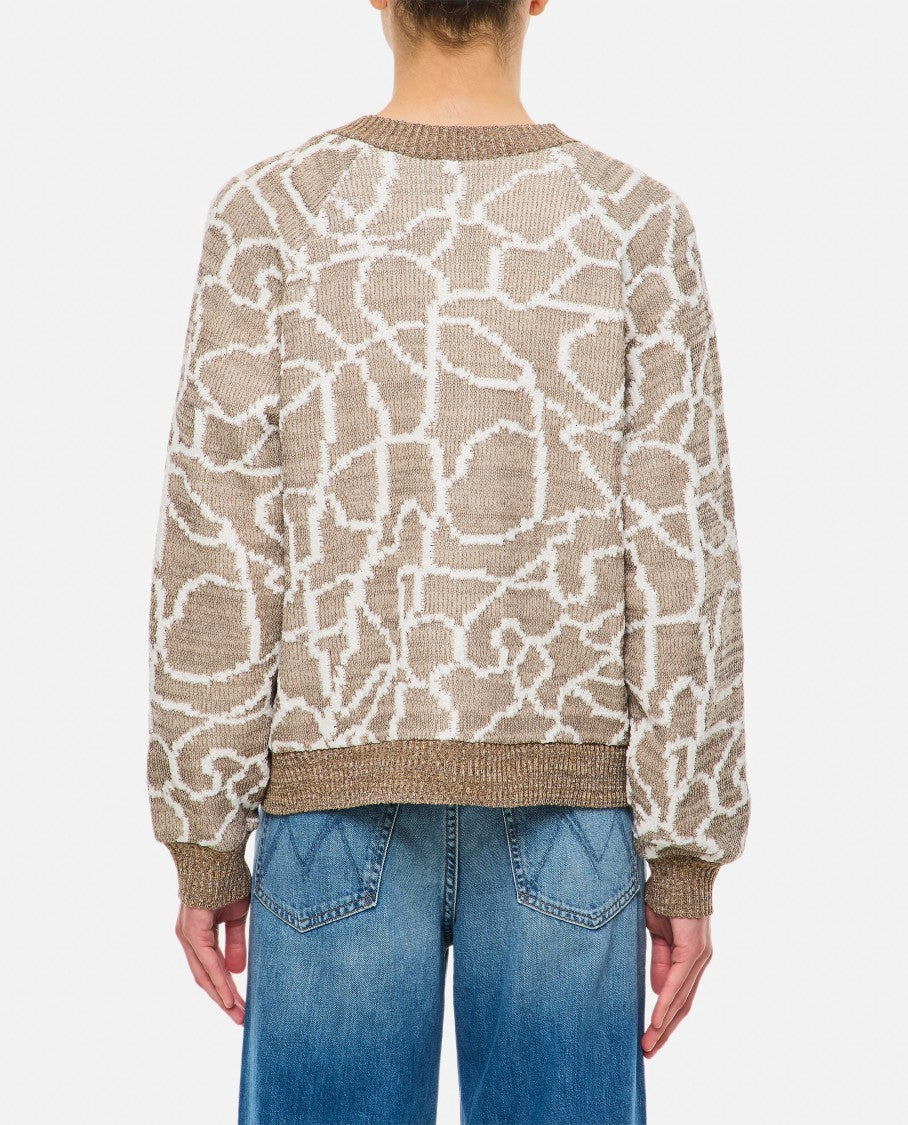 Jacquard Harrington Jacket