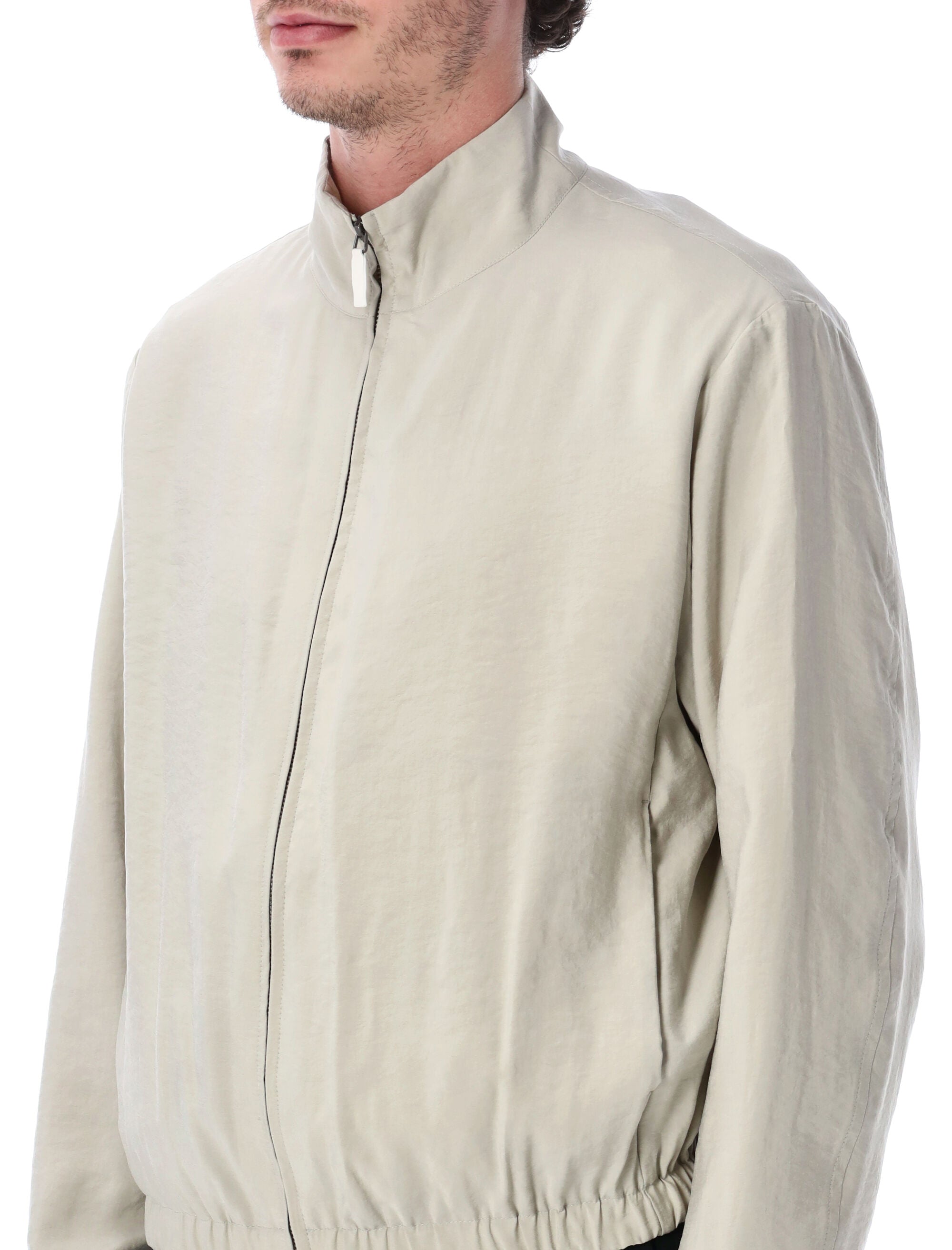 Classic Blouson with High Collar