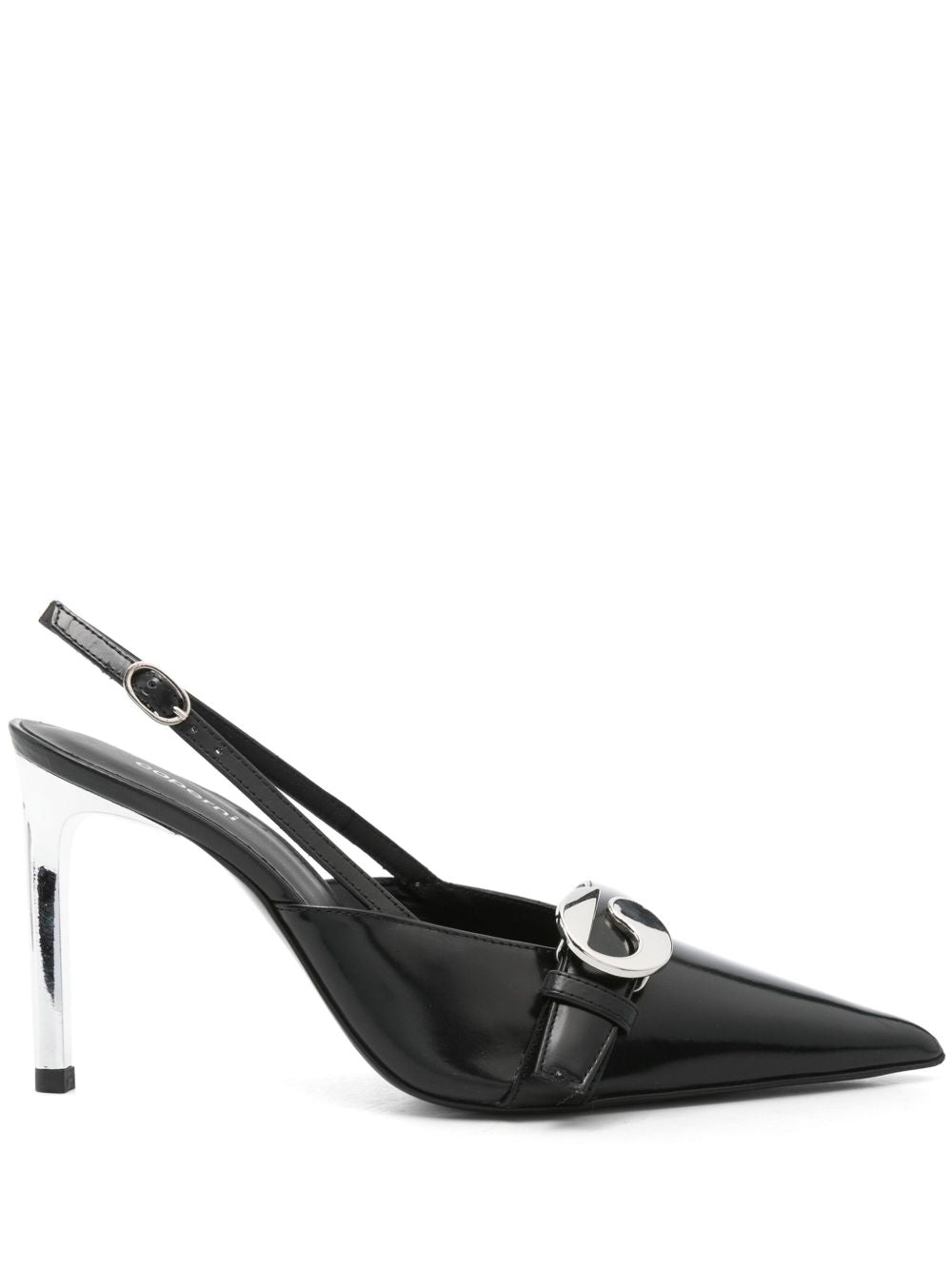Pointed-Toe Slingback Pumps