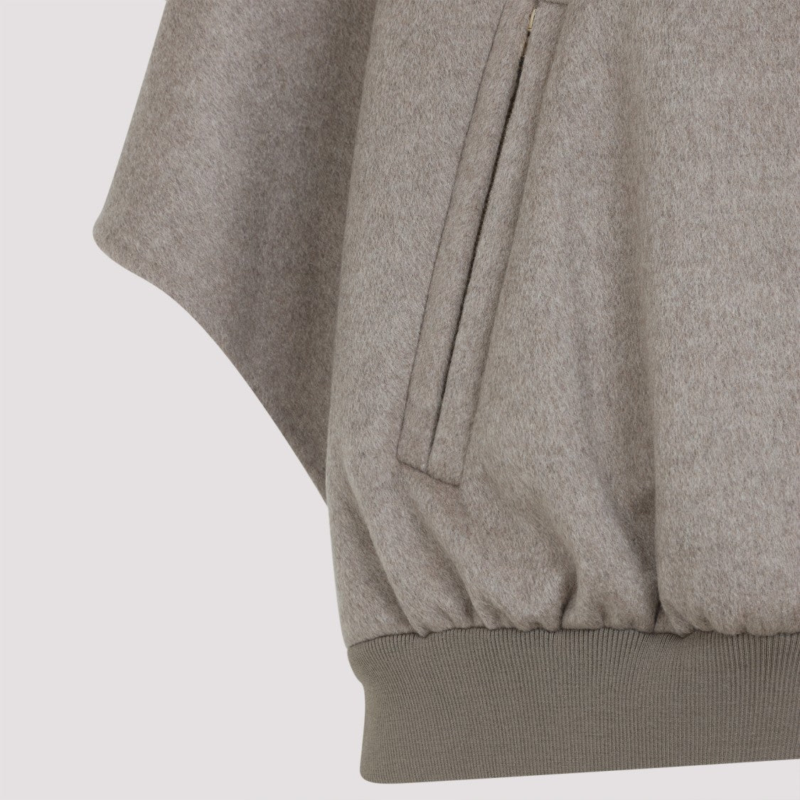 Relaxed Silhouette Cashmere Coat