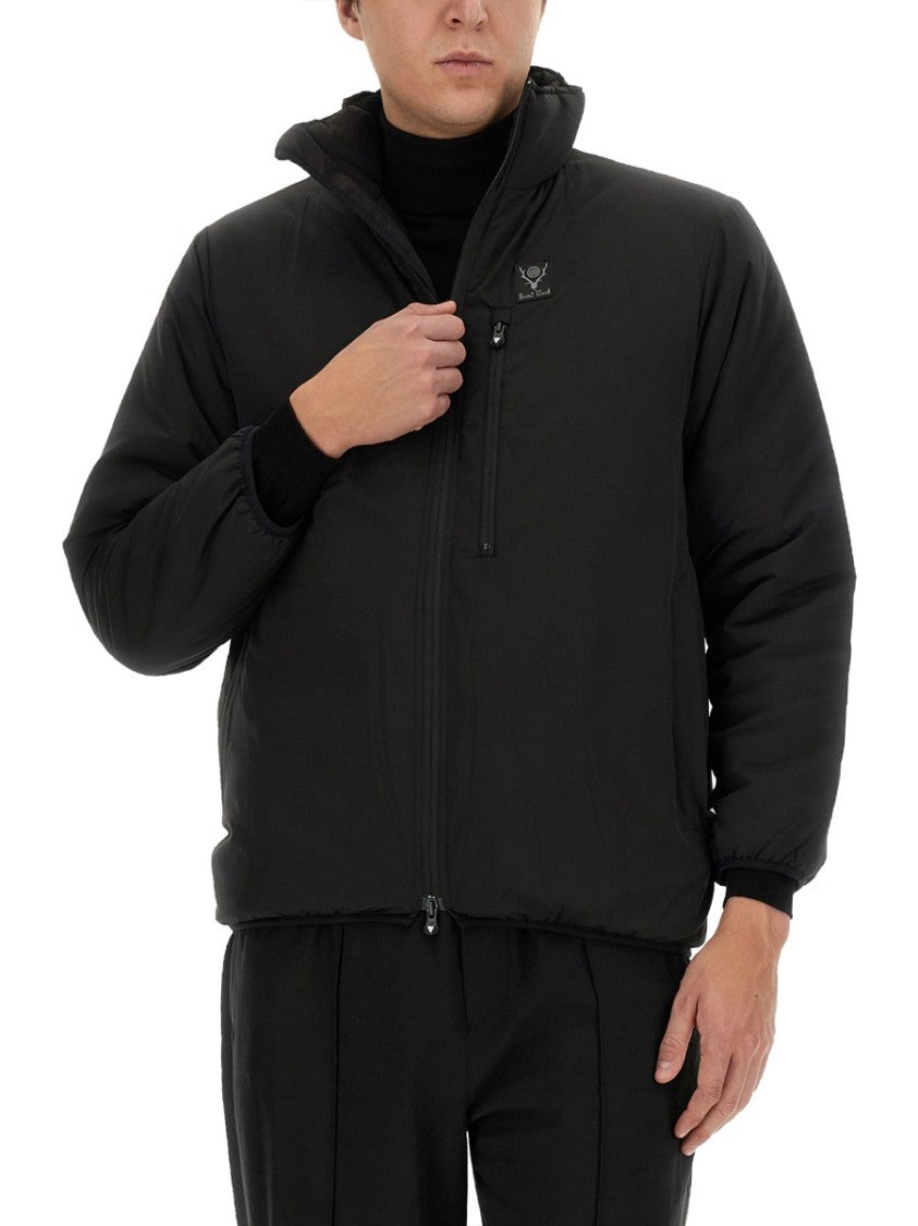 Padded Jacket With High Collar