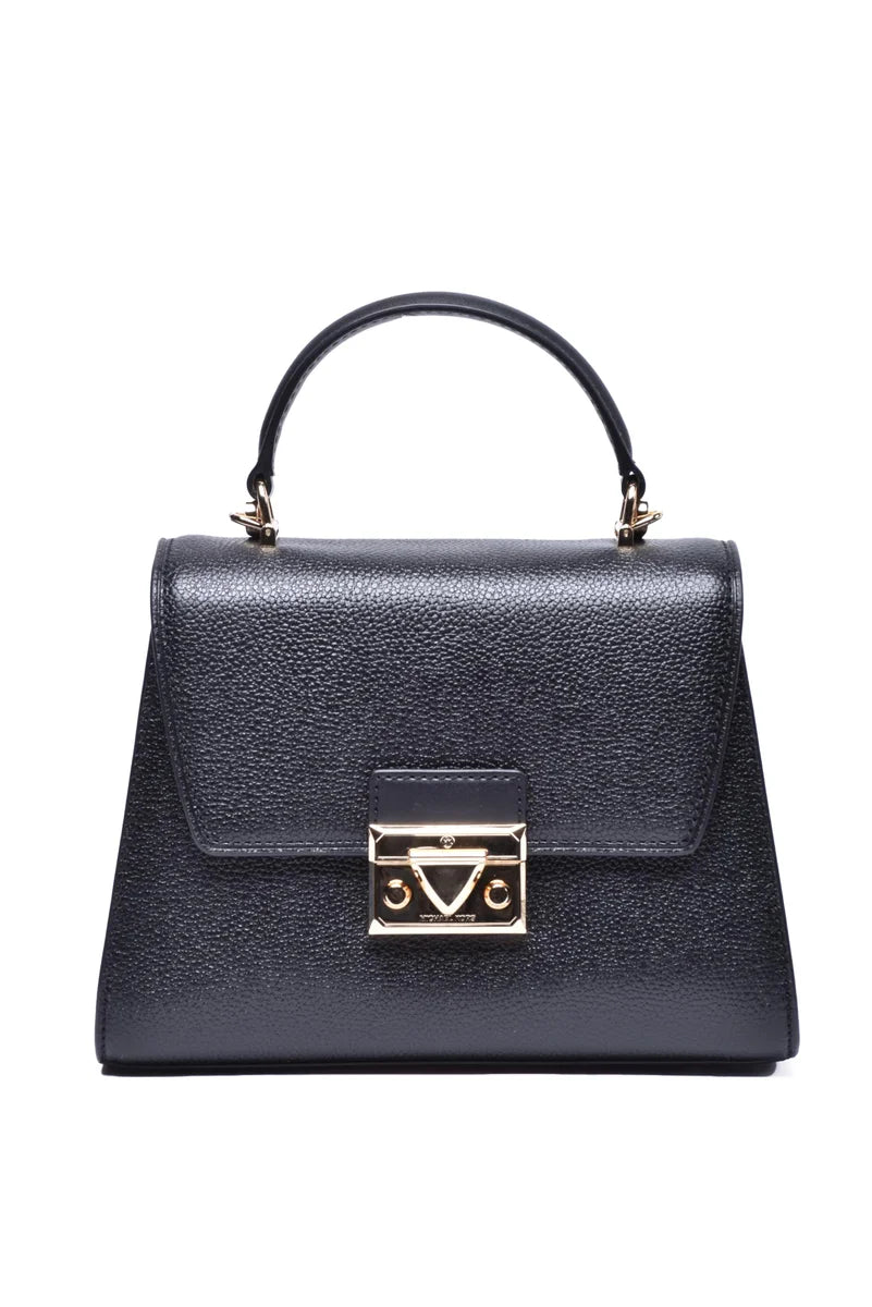 Serena Leather Bag - Black
