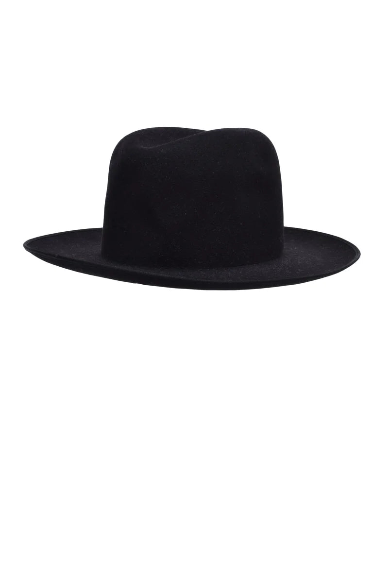 Rabbit Fur Hat - Black
