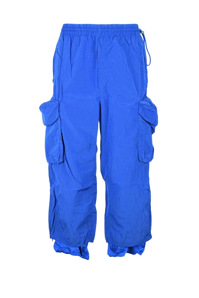 Nylon Track Pants - Blue