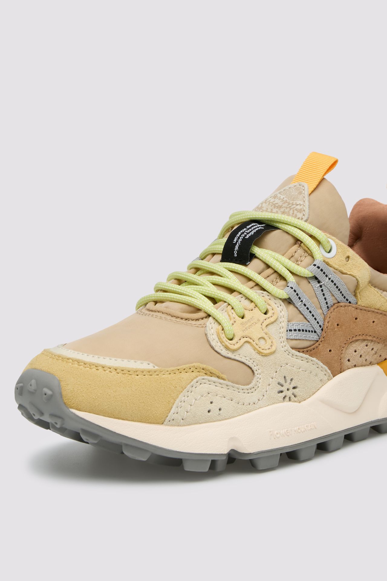 Layered Panel Sneakers with Chunky Sole