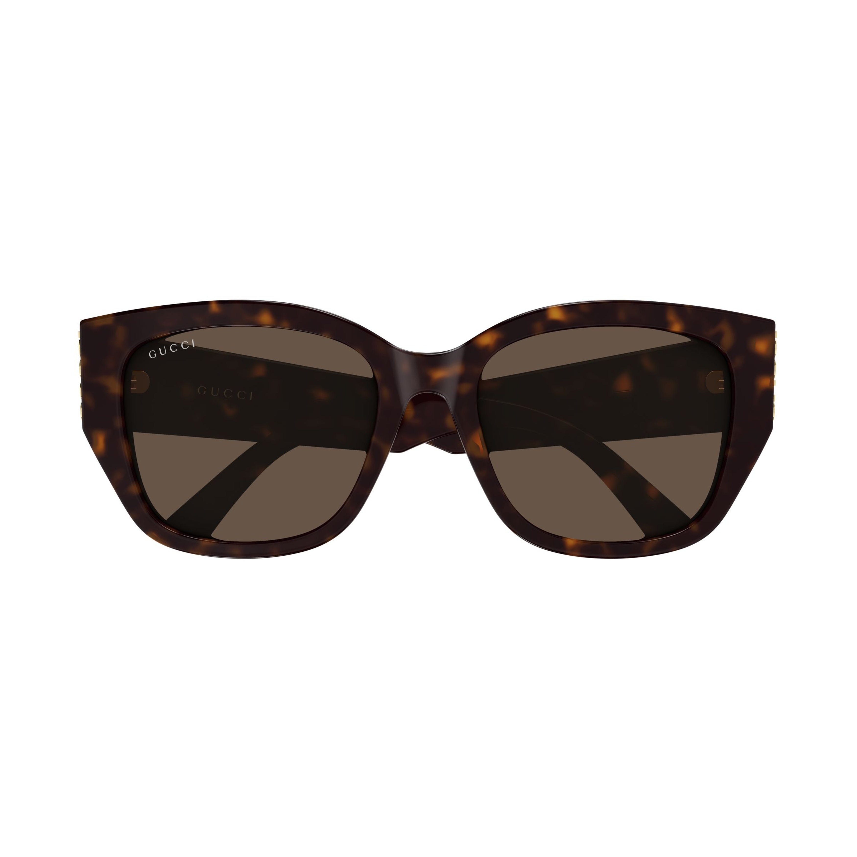 Gg2043sa Oversized Tortoiseshell Square Sunglasses