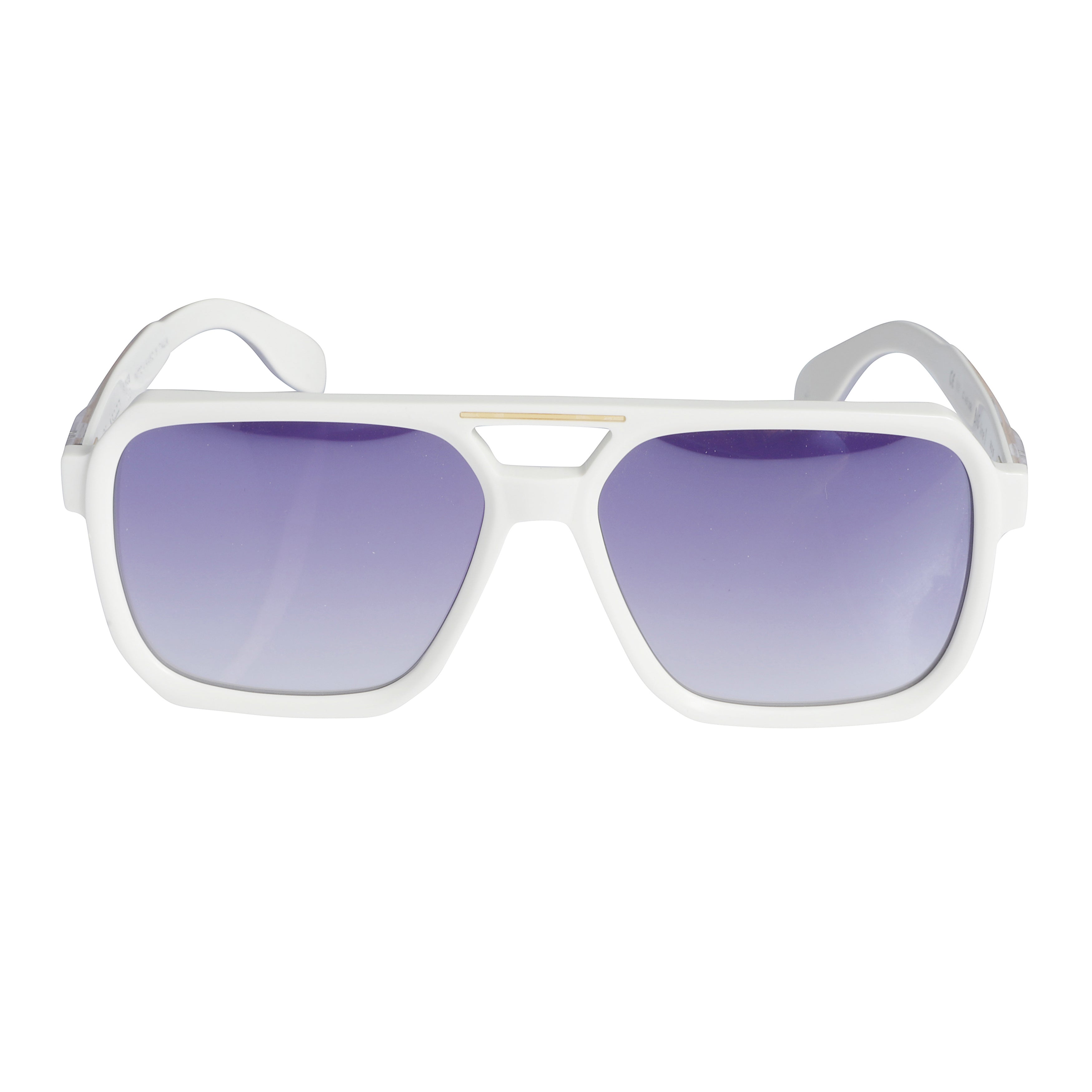 Big 1-58 Oversized Square Frame Sunglasses with Gradient Lenses