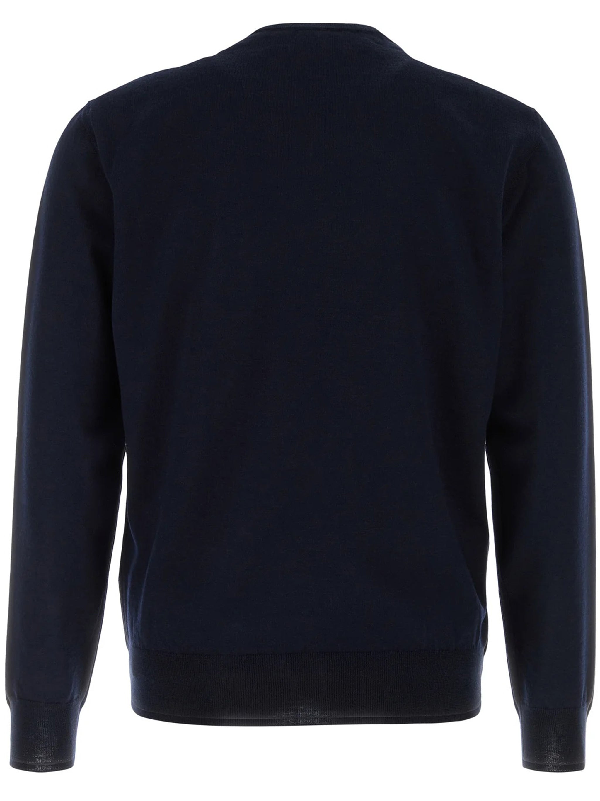 Dark Navy Logo Patch Sweater