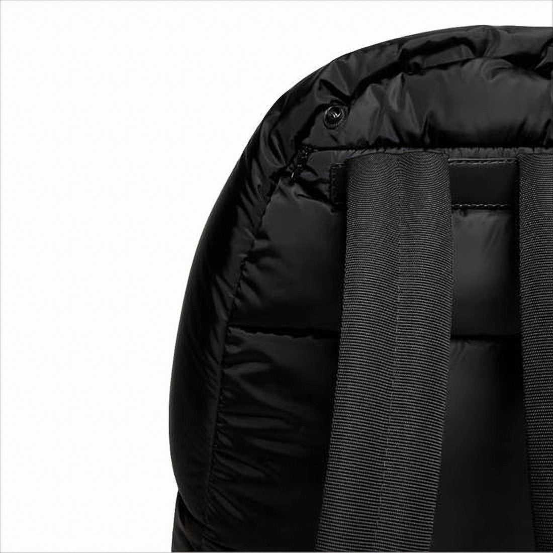 Padded Puffer-Style Backpack with Adjustable Straps