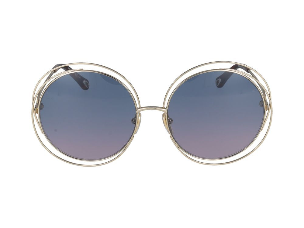 Sunglasses Chloé CH0045S 003 gold gold blue 62/18/140