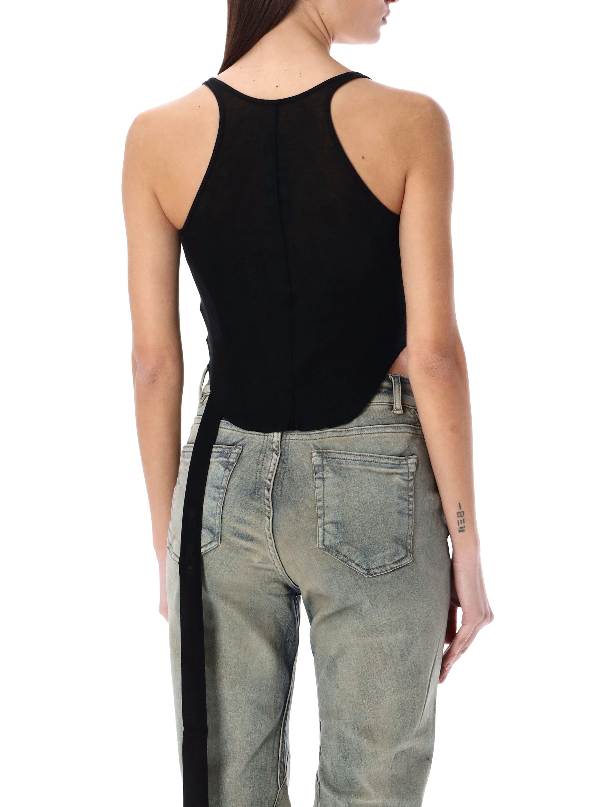 Medium-Weight Cotton Jersey Cropped Tank