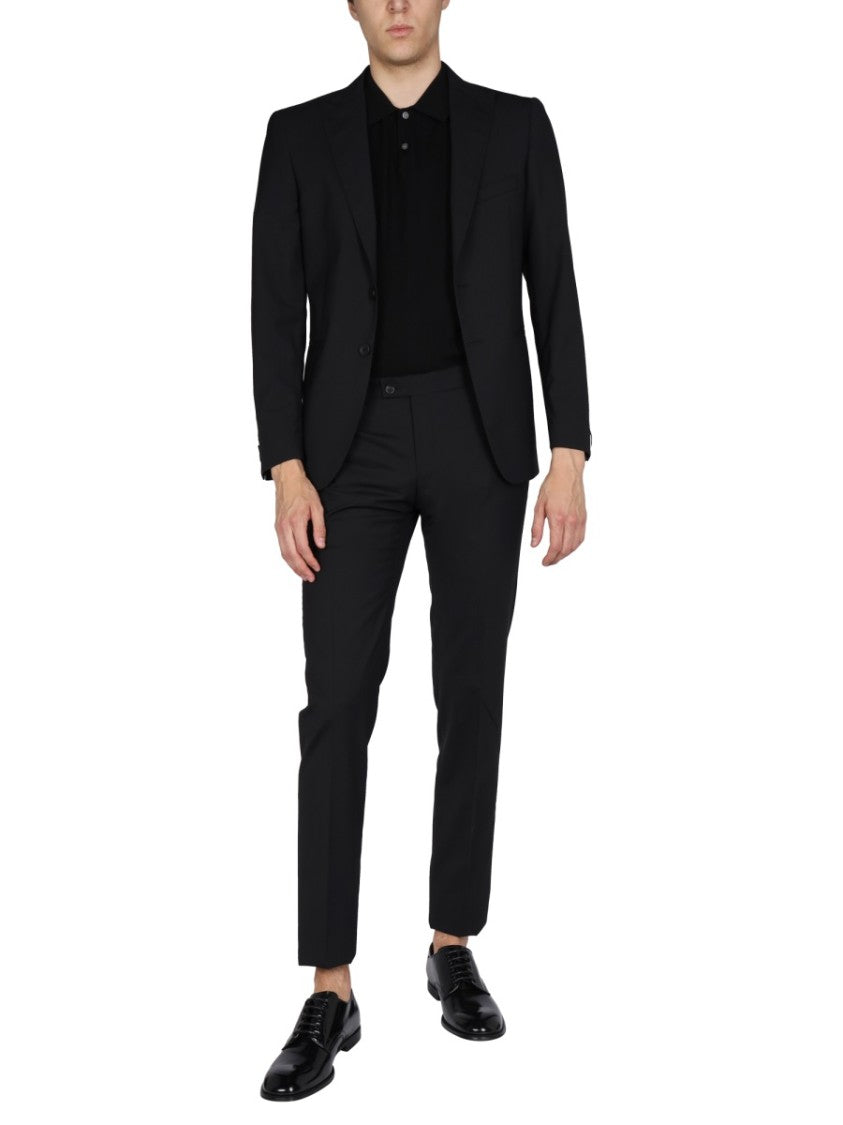 Tailored Black Wool Jacket