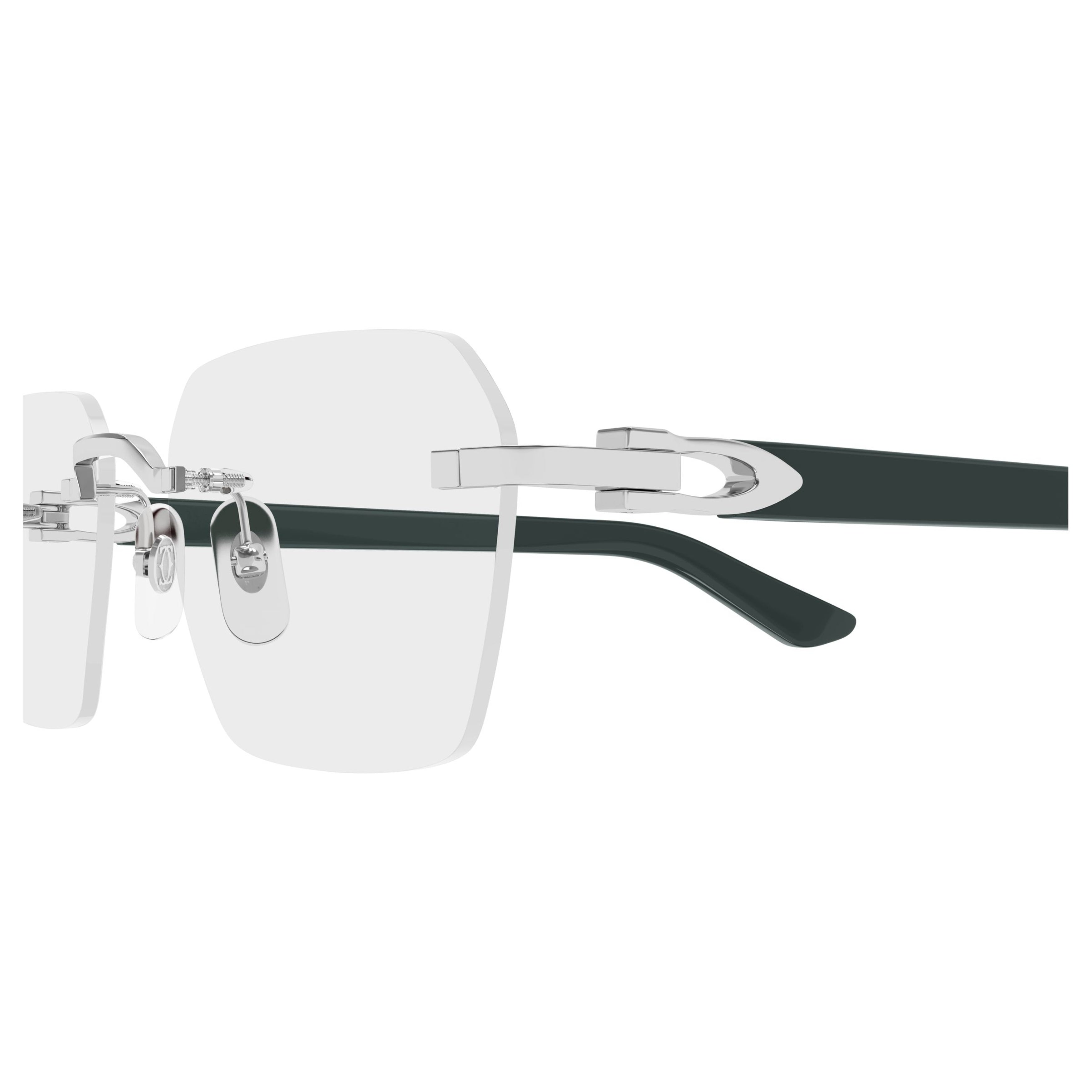 Ct0623o Rimless Rectangular Eyeglasses