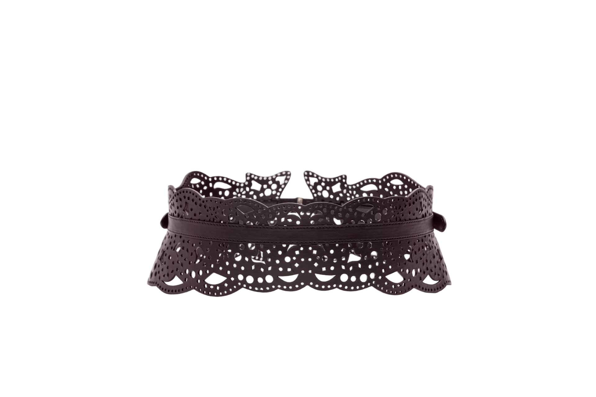 Perforated Leather Belt