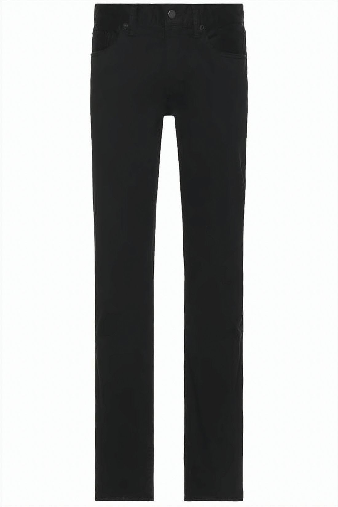 Straight Fit Black Pants