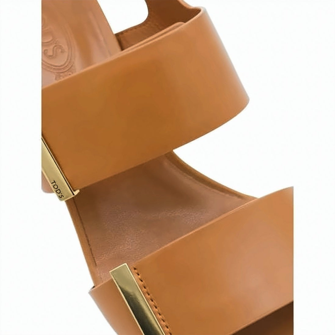 Brown Block Heel Sandals