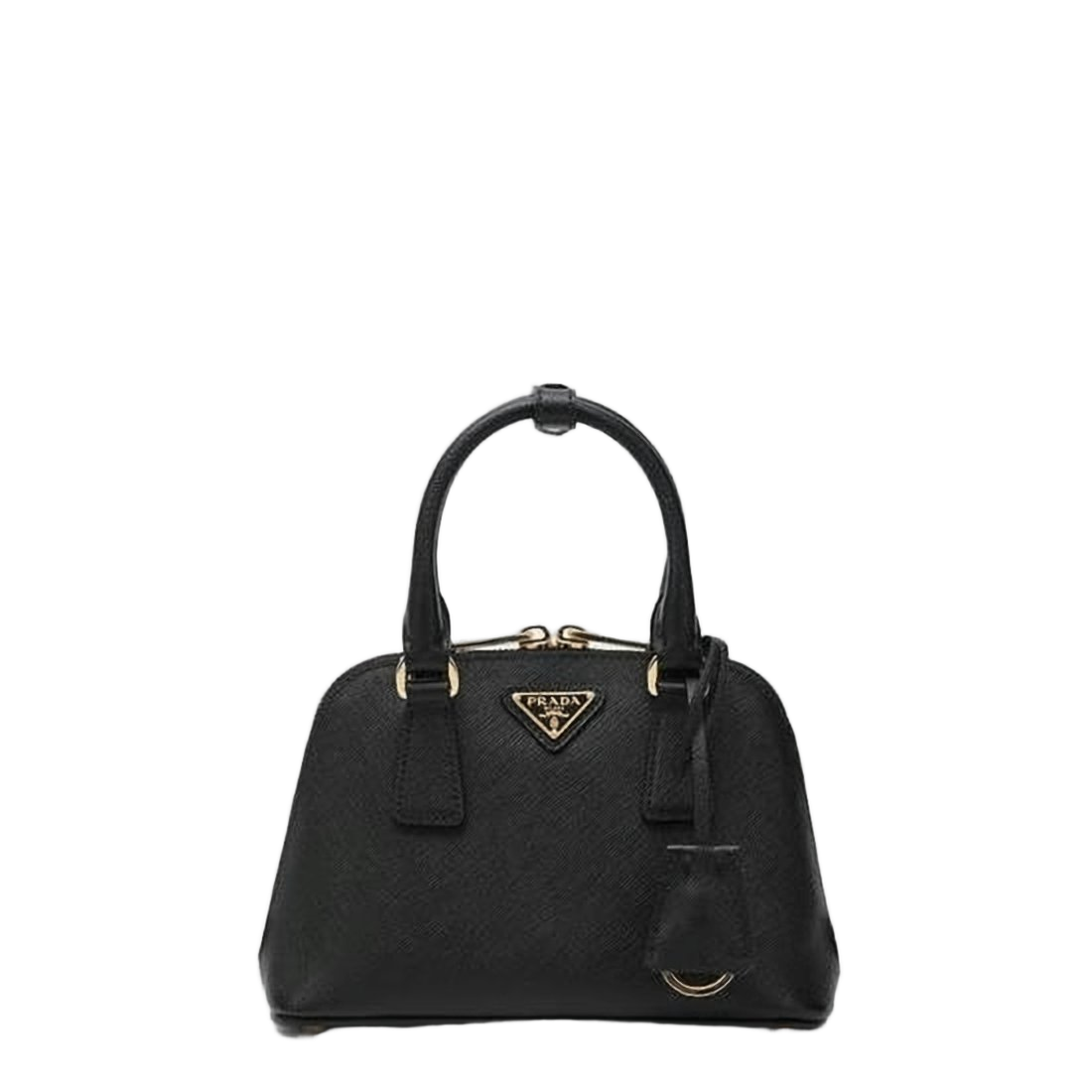 Textured Calf Leather Crossbody Bag