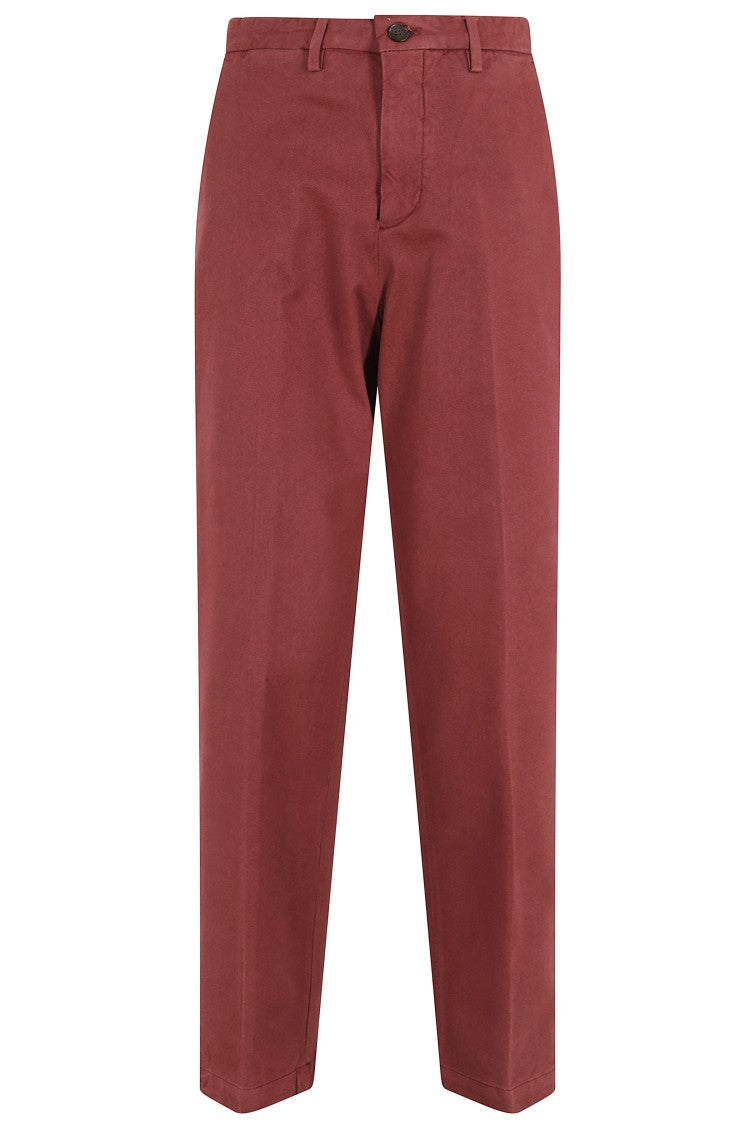 Dopasowane spodnie slim fit z miękkiej mieszanki modalu