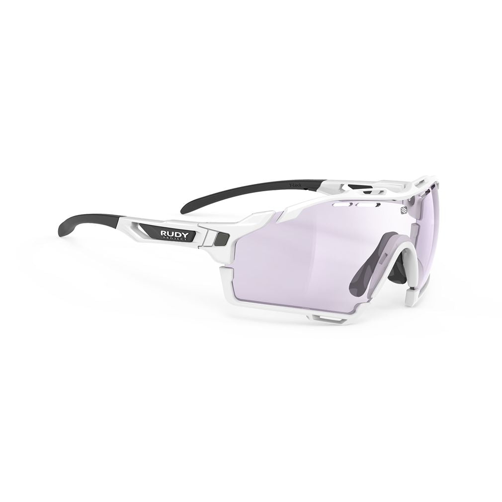 Cutline White Gloss Angular White Gloss Sunglasses