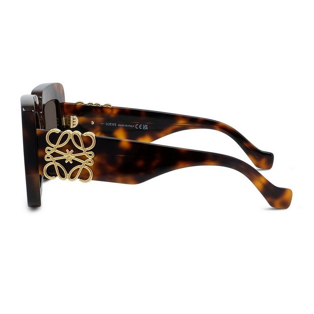 Anagram Oversized Square Sunglasses With Beveled Edges