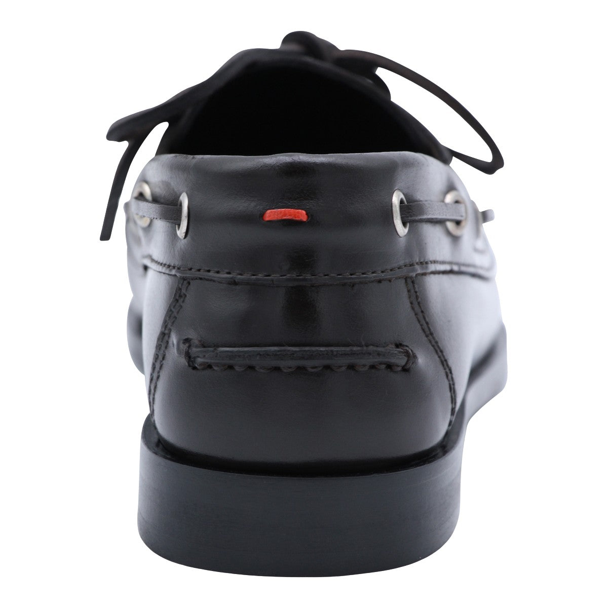 Moccasin-style Flat Shoes with Polished Design