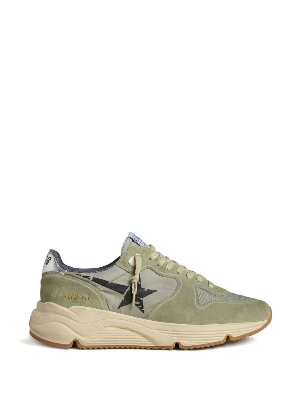 Silk And Nylon Graphic Detail Sneakers