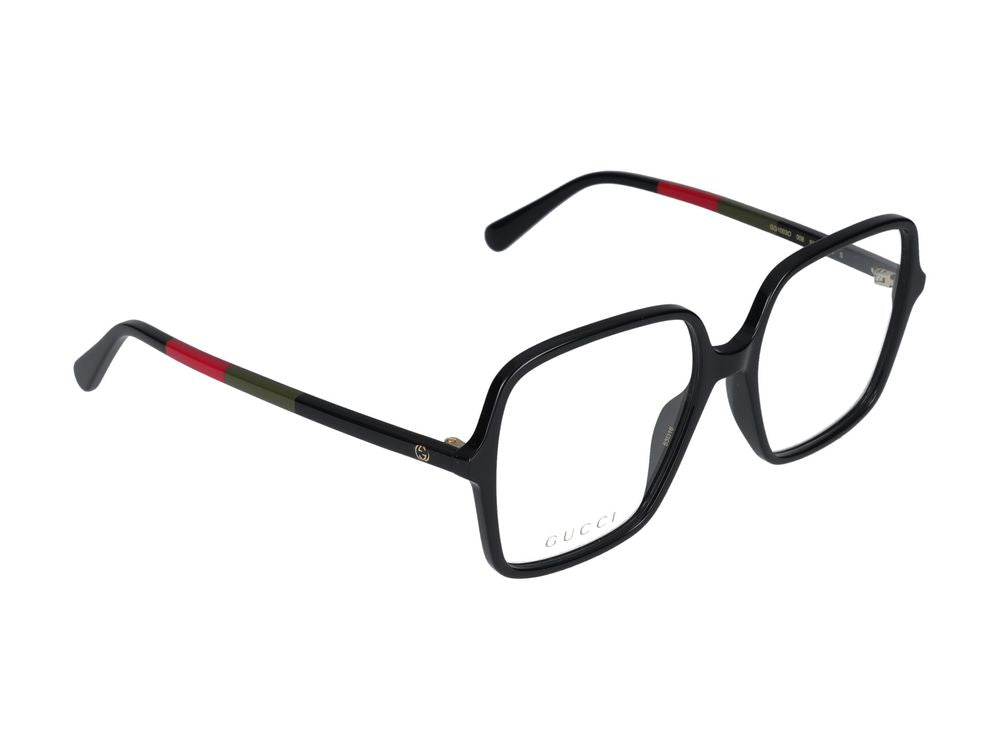 Eyeglasses GG1003O 008 Black Black Transpare 53/16/140